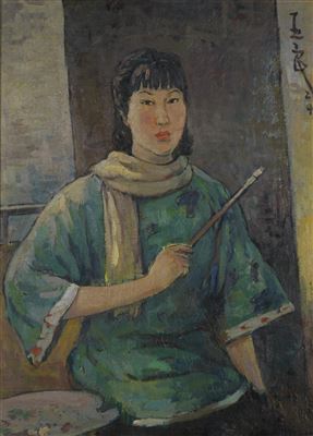 Portrait of Yuliang Pan: Self-portrait