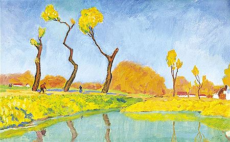 Scenery by the river