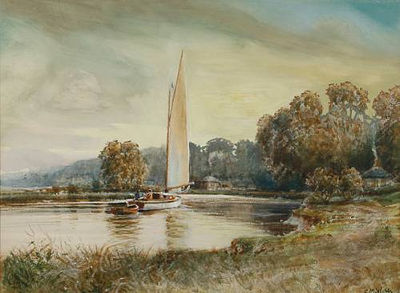 Sample artwork by Charles Mayes Wigg (1889 - 1969), known for painting - View similar artists and auction records
