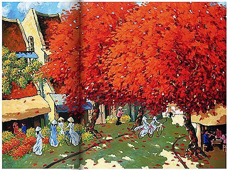 Sample artwork by Duong Ngoc Son (Born 1973), known for painting - View similar artists and auction records