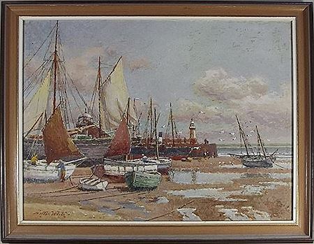 Low tide, St. Ives harbour