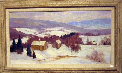 Sample artwork by Bernard Corey (1914 - 2000), known for landscape, marine and coastal view painting - View similar artists and auction records