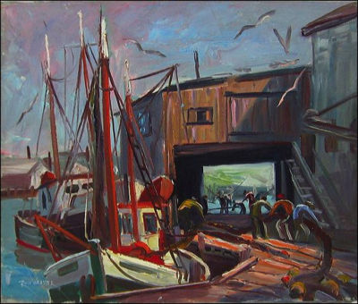 Dock scene