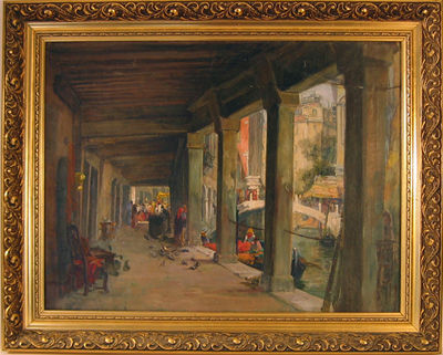 Venice Scene by Walter Francis Brown - Auction record, sale price, and art valuation. Compare with similar artists and explore comparable artworks.