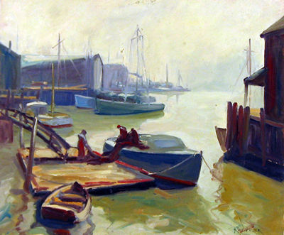 Harbor scene
