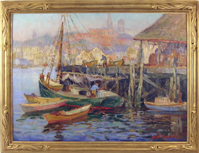Harbor scene