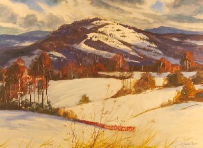 Mountain landscape by Joseph L C Santoro - Auction record, sale price, and art valuation. Compare with similar artists and explore comparable artworks.