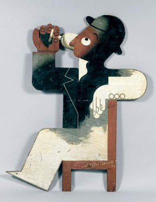 "Personnage publicitaire : DUBON du triptyque DUBONNET by Adolphe Jean-Marie (AM) Cassandre - Auction record, sale price, and art valuation. Compare with similar artists and explore comparable artworks.
