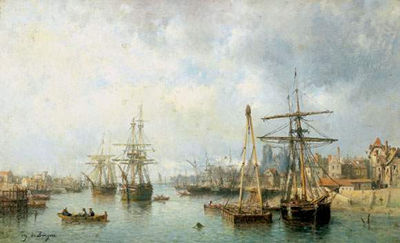 Le port de Rouen