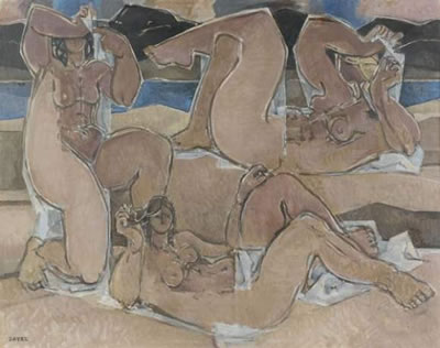 Trois baigneuses by Georges Dayez - Auction record, sale price, and art valuation. Compare with similar artists and explore comparable artworks.