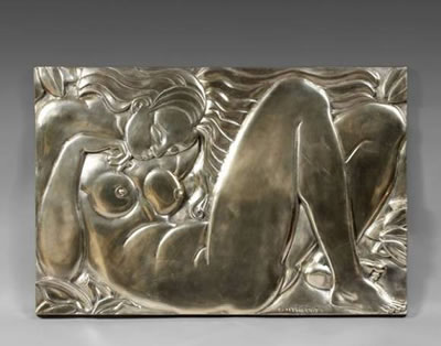 Sample artwork by Georges Henri Tribout (1884 - 1962), known for cubist painting, sculpture, costume, set and ceramic design - View similar artists and auction records
