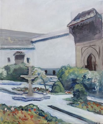 Jardin, la mosquée de Paris, 1937