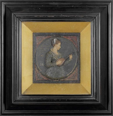L'olive de Messire Joachim du Bellay : Femme à la mandoline