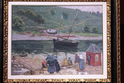 Pont-Aven, le port le retour des pêcheurs by Henri Delavallée - Auction record, sale price, and art valuation. Compare with similar artists and explore comparable artworks.