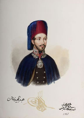 Sultan Abdulmecid Ier (1823-1861)