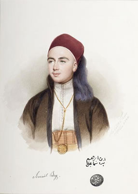 Ismaël Pacha (1830-1895), fils de Ibrahim Pacha