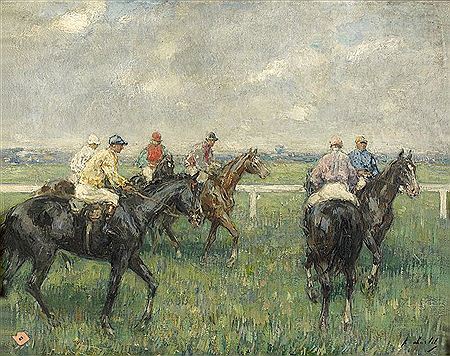 Aux courses, avant le départ