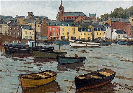 Barques de pêche à Tréboul