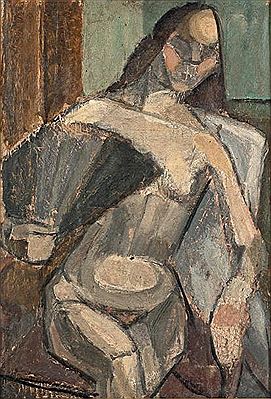 Étude pour la Femme à l'éventail by Henri Le Fauconnier - Auction record, sale price, and art valuation. Compare with similar artists and explore comparable artworks.