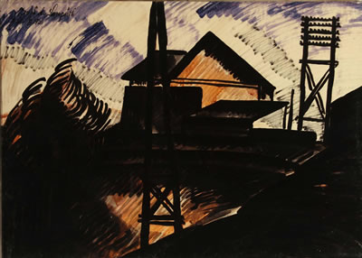 Railroad watch-house