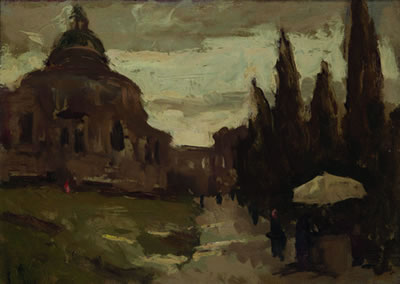 Sample artwork by Guglielmo Pizzirani (1886 - 1971), known for painting - View similar artists and auction records