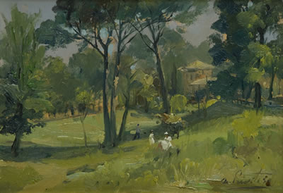 Roma, a Villa Borghese