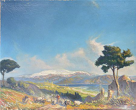 Sample artwork by Georg Demetriades (1899 - 1979), known for painting - View similar artists and auction records