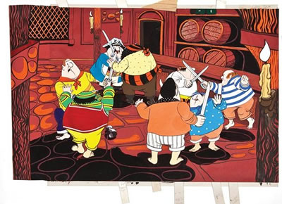 Captain Pugwash by John Ryan - Auction record, sale price, and art valuation. Compare with similar artists and explore comparable artworks.