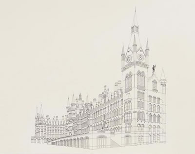 A Collection of 54 Architectural Line Drawings by Philippe Jullian - Auction record, sale price, and art valuation. Compare with similar artists and explore comparable artworks.