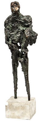 Standing figure by Ernst Eisenmeyer - Auction record, sale price, and art valuation. Compare with similar artists and explore comparable artworks.