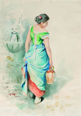 L'acquaiola