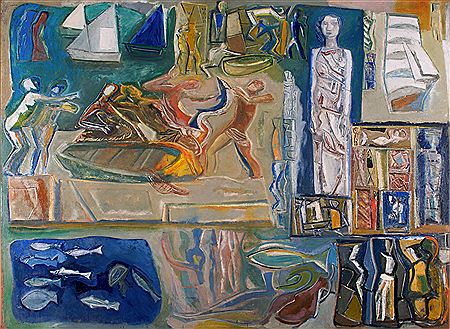 La Grande Composizione (Figurazioni allusive alla vita sul mare)
