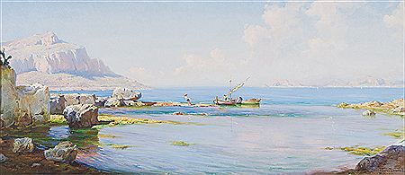 Sample artwork by Sabatino Mirabella (1902 - 1973), known for painting - View similar artists and auction records