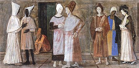 Sample artwork by Luigi Filocamo (1906 - 1988), known for painting - View similar artists and auction records