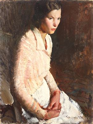 Sample artwork by Eugenio Viti (1881 - 1952), known for painting - View similar artists and auction records