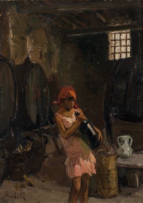 Sample artwork by Gaetano Bocchetti (1888 - 1992), known for still life and landscape painting - View similar artists and auction records