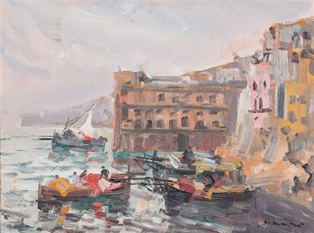 Sample artwork by Francesco Di Marino (1892 - 1954), known for painting - View similar artists and auction records