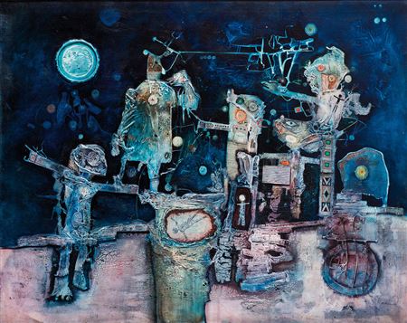 Sample artwork by Mario Persico (Born 1930), known for painting - View similar artists and auction records