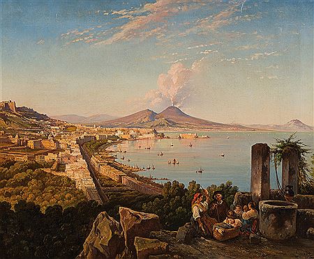 Veduta di Napoli da Sant' Antonio