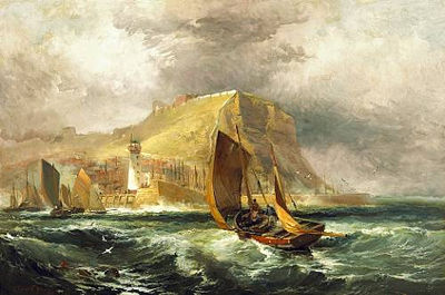 AT WHITBY, YORKSHIRE