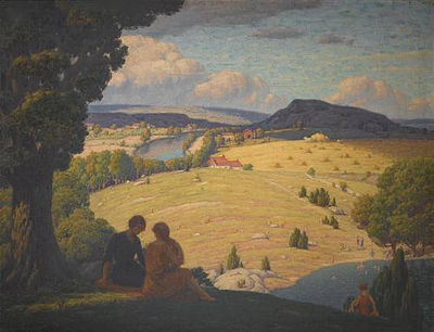 A SUMMER'S DAY IN THE ADIRONDACK MOUNTAINS