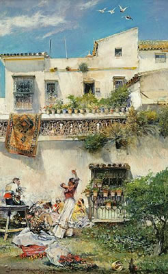 A picnic party in Seville