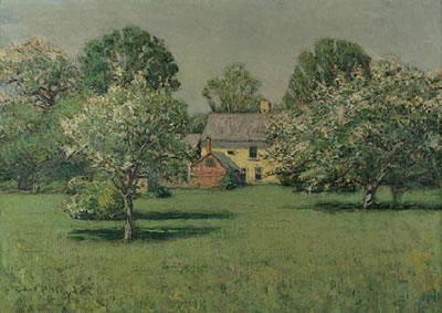 A Country Home in Spring