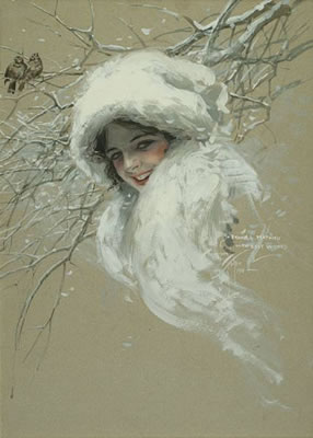 Snowbirds by Harrison Fisher - Auction record, sale price, and art valuation. Compare with similar artists and explore comparable artworks.