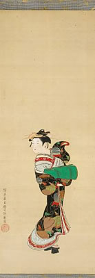 A Woman of the Genroku Period by Tsukioka Settei - Auction record, sale price, and art valuation. Compare with similar artists and explore comparable artworks.