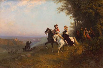 Sample artwork by Charles Carl Schlesinger (1825 - 1893), known for painting - View similar artists and auction records