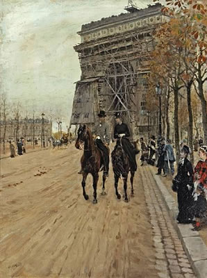 A ride along the Avenue des Champs-Elysées