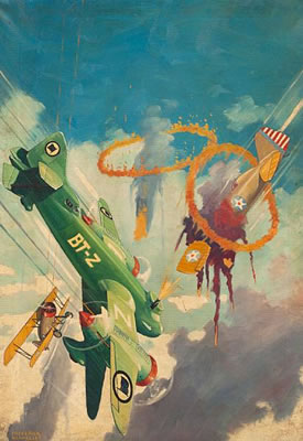 Dogfight with bomb; Rings of Fire; At close range (3)
