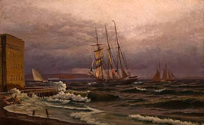 Sample artwork by Mathias Lutken (1841 - 1905), known for painting - View similar artists and auction records