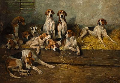 The Bitchpack of the Meath Foxhounds by John Emms - Auction record, sale price, and art valuation. Compare with similar artists and explore comparable artworks.